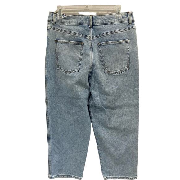 Talbots High Waist Straight Ankle Jeans in Lightwash Size 10P - Picture 2 of 12